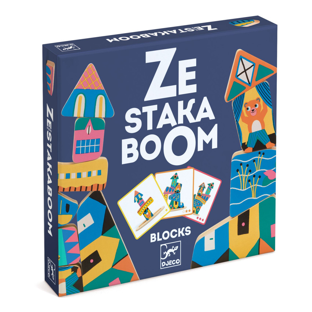 Felfedező játék - Egyensúly építő - Ze Stakaboom – fő nézet