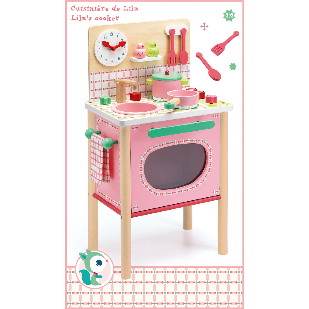 Szerepjáték - Lányos tűzhely - Girly cooker – alternatív kép 1