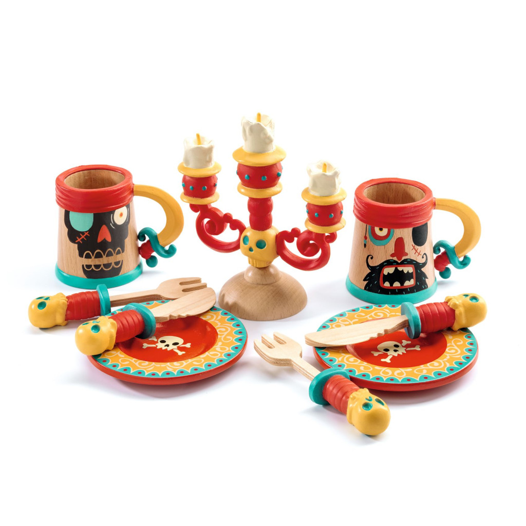 Szerepjáték - Kalózok étkészlete - Dishes of pirates – alternatív kép 1