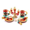 Djeco Szerepjáték - Kalózok étkészlete - Dishes of pirates, 3–5 év, Többszínű