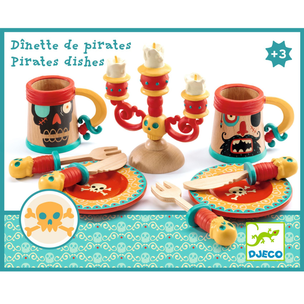 Szerepjáték - Kalózok étkészlete - Dishes of pirates – alternatív kép 2