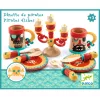 Djeco Szerepjáték - Kalózok étkészlete - Dishes of pirates, 3–5 év, Többszínű
