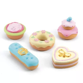 Djeco Szerepjáték - Hercegnők süteményei - Princesses' cakes, 3–5 év, Többszínű