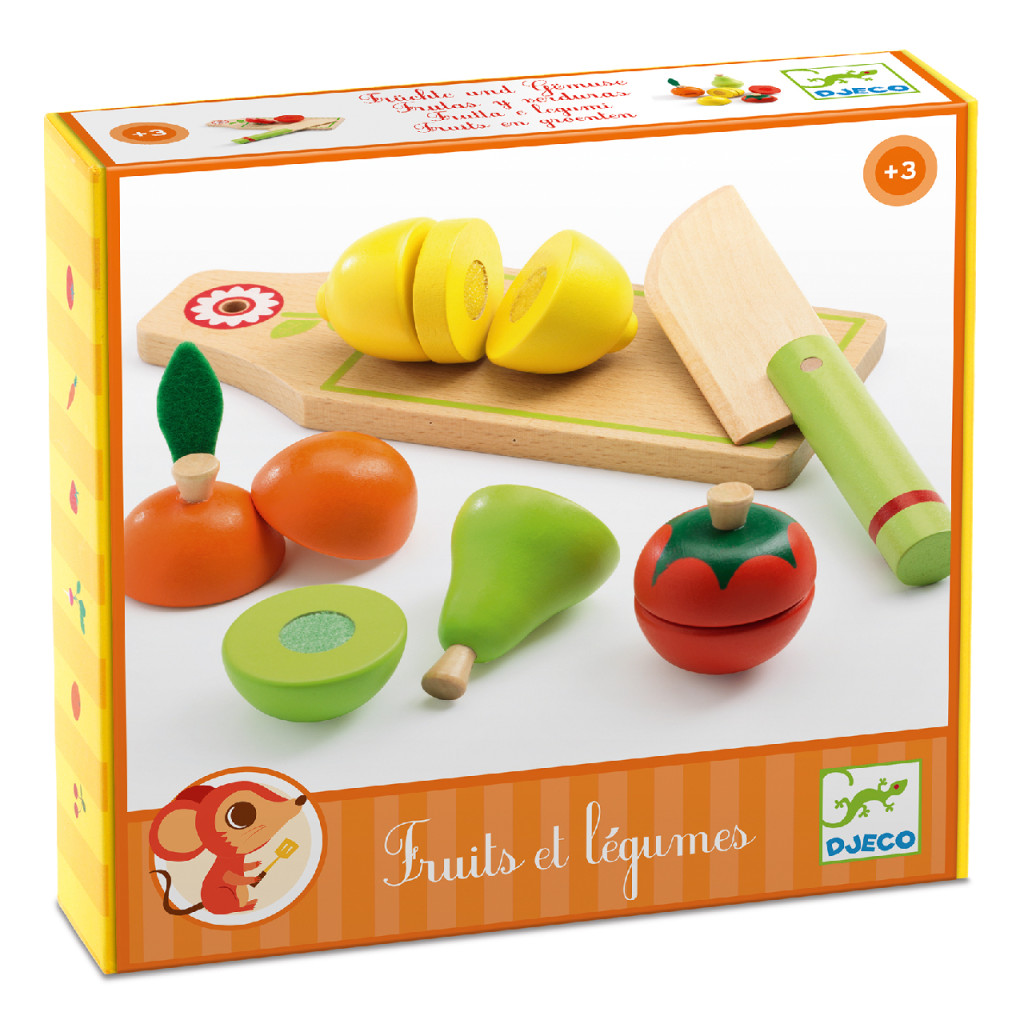 Szerepjáték - Szeletelhető gyümölcsök - Fruits & Vegetables to cut – fő nézet