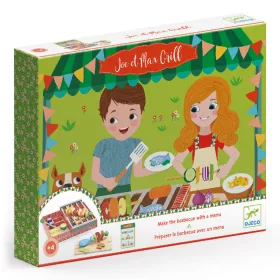 Djeco Szerepjáték - Grillparti - Joe et Max Grill, 3–5 év, Többszínű