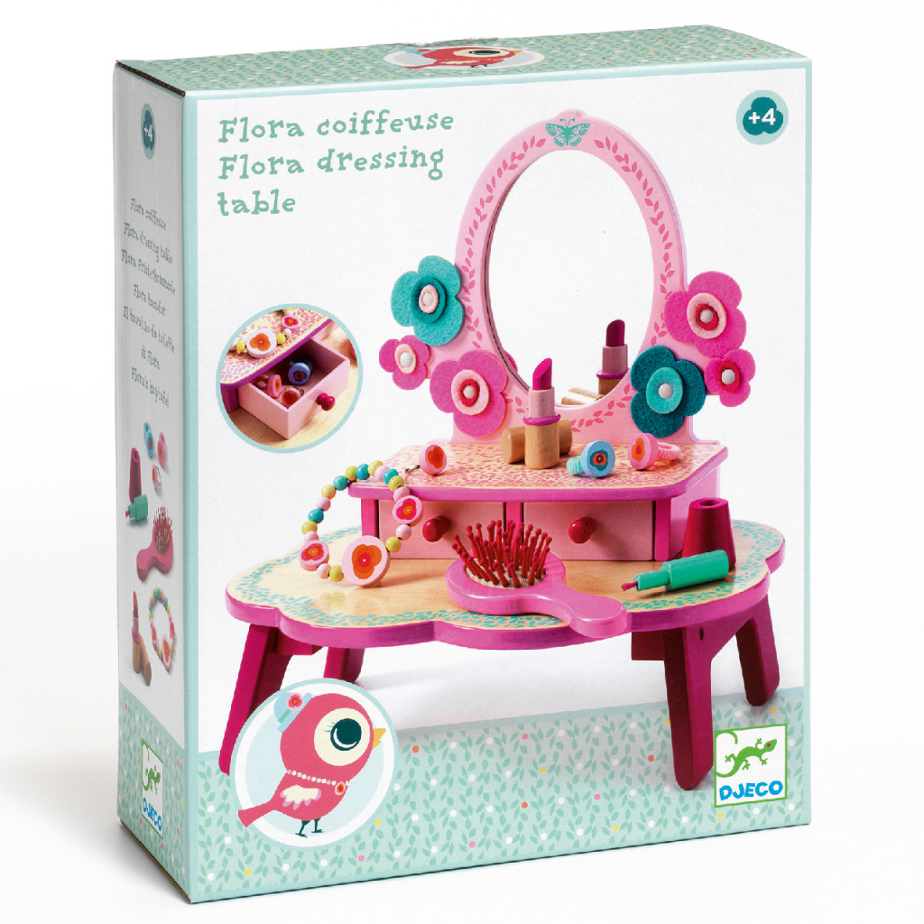 Szerepjáték - Flóra pipere asztala - Flora dressing table – fő nézet