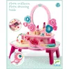 Djeco Szerepjáték - Flóra pipere asztala - Flora dressing table, 3–5 év, Többszínű
