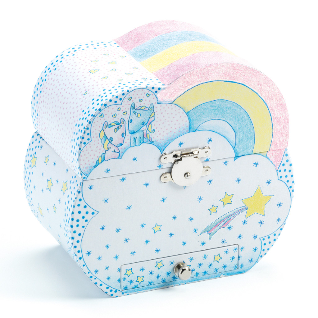 Zenélő ékszerdoboz - Unikornis álom - Unicorn's dream – fő nézet