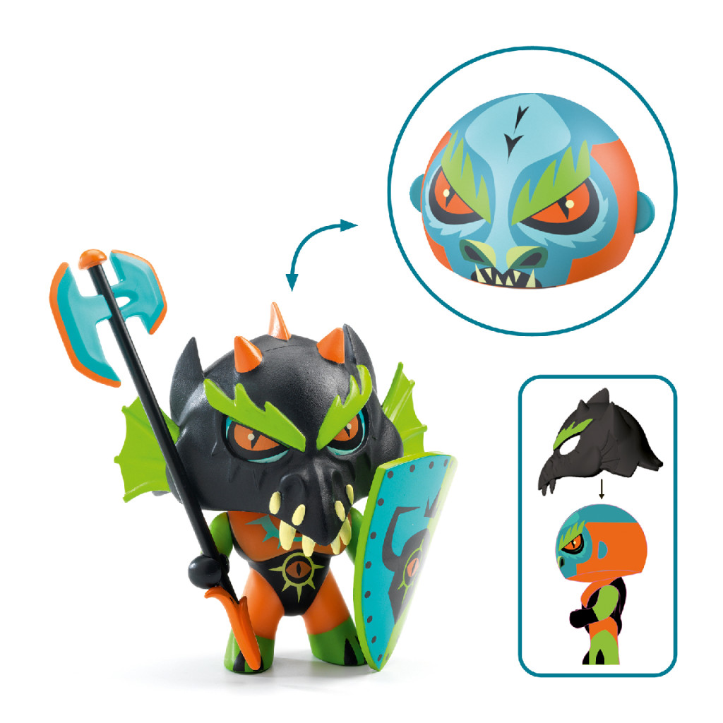 Arty Toys - Sárkány lovag - Fekete lovag - Drack knight – alternatív kép 1