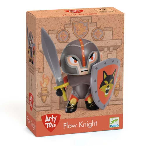 Djeco Arty Toys - Lovag - Áramlat lovagja - Flow Knight, 3–5 év, Többszínű