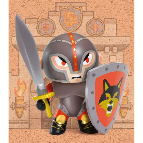 Djeco Arty Toys - Lovag - Áramlat lovagja - Flow Knight, 3–5 év, Többszínű