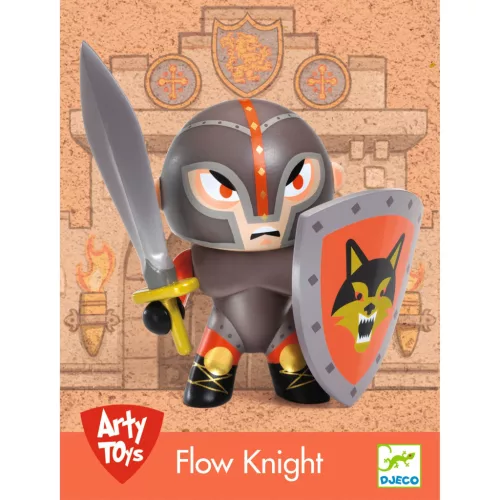 Djeco Arty Toys - Lovag - Áramlat lovagja - Flow Knight, 3–5 év, Többszínű