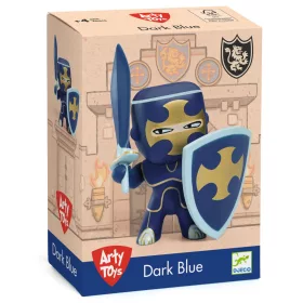 Djeco Arty Toys - Lovag - Sötéten Kék - Dark blue, 3–5 év, Vegyes anyag
