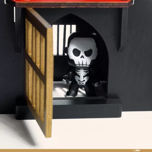 Djeco Arty Toys - Fekete lovagvár - Ze Black Castel, 3–5 év, Vegyes anyag