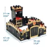 Djeco Arty Toys - Fekete lovagvár - Ze Black Castel, 3–5 év, Vegyes anyag