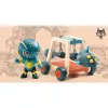 Djeco Arty Toys - Lovag - Pókharcos faltörő kossal - Spider attak, 3–5 év, Többszínű