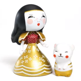 Djeco Arty Toys - Hercegnő - Mona és Holdvilág - Mona & Moon, 3–5 év, Többszínű