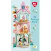 Djeco Arty Toys - Hercegnők tornya - Ze princess Tower, 3–5 év, Többszínű