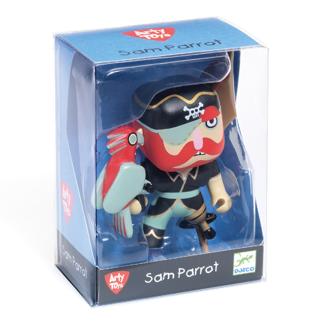 Arty Toys - Kalóz papagájjal - Sam Parrot – alternatív kép 1