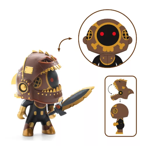 Djeco Arty Toys - Kalóz tőrrel - Pirat'Nha, 3–5 év, Többszínű
