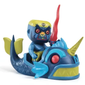 Djeco Arty Toys - Kalóz, Szörnyhajós - Terrible & Monster, 3–5 év, Többszínű