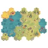 Djeco Arty Toys Óriás puzzle - Kalóz világ, 30 db-os - Giant puzzle-Battle, 6–8 év, Többszínű
