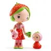 Djeco TINYLY álomvilág - Eperke és Szamóca - Berry & Lila, 3–5 év, Vegyes anyag