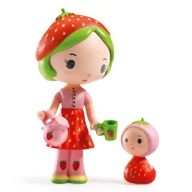 Djeco TINYLY álomvilág - Eperke és Szamóca - Berry & Lila, 3–5 év, Vegyes anyag