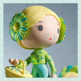 Djeco TINYLY álomvilág - Flóra és Virág - Flore & Bloom, 3–5 év, Többszínű