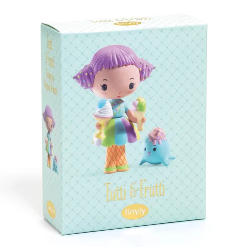 Djeco TINYLY álomvilág - Édeske és Frutti - Tutti & Frutti, 3–5 év, Többszínű