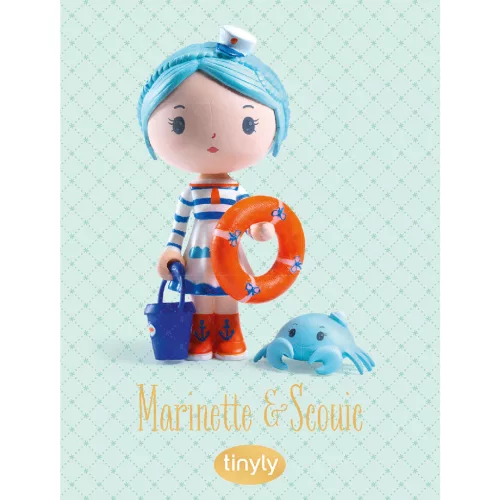 Djeco TINYLY álomvilág - Marietta és Rákcsi - Marinette & Scouic, 3–5 év, Többszínű
