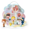 Djeco TINYLY álomvilág babaház - Napocska és Mia - Sunny & Mia house, 0–2 év, Többszínű