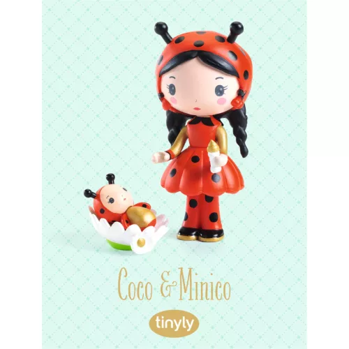 Djeco TINYLY álomvilág - Katica Bogival - Coco & Minico, 3–5 év, Többszínű
