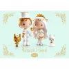 Djeco TINYLY álomvilág - Margó és Poldi esküvője - Marguerite & Léopold, 3–5 év, Többszínű
