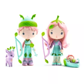 Djeco TINYLY álomvilág - Lily és Szilveszter - Lily & Sylvestre, 3–5 év, Többszínű