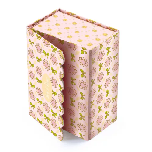 Djeco TINYLY álomvilág - Rózsaszín apró szoba - Rose Tinyroom, 3–5 év, Vegyes anyag