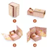 Djeco TINYLY álomvilág - Rózsaszín apró szoba - Rose Tinyroom, 3–5 év, Vegyes anyag