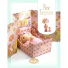 Djeco TINYLY álomvilág - Rózsaszín apró szoba - Rose Tinyroom, 3–5 év, Vegyes anyag