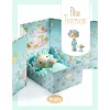 Djeco TINYLY álomvilág - Kék apró szoba - Blue Tinyroom, 3–5 év, Vegyes anyag