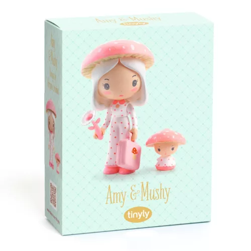Djeco TINYLY álomvilág - Anni és Gombi - Amy & Mushy, 3–5 év, Többszínű