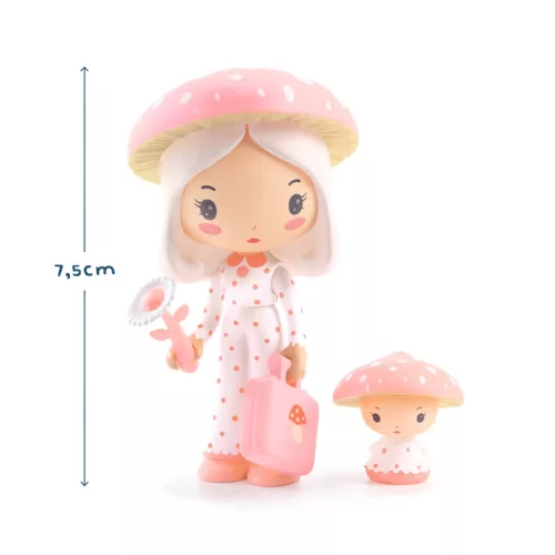 Djeco TINYLY álomvilág - Anni és Gombi - Amy & Mushy, 3–5 év, Többszínű