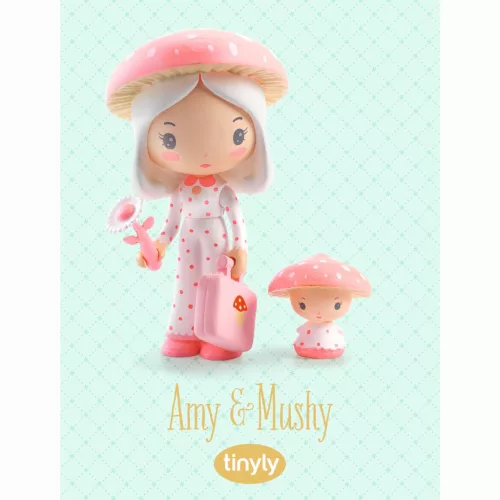 Djeco TINYLY álomvilág - Anni és Gombi - Amy & Mushy, 3–5 év, Többszínű