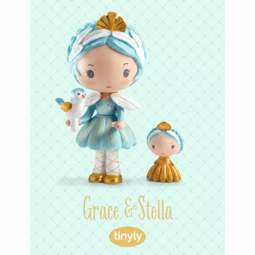 Djeco TINYLY álomvilág - Grácia és Sugárka - Grace & Stella, 3–5 év, Többszínű