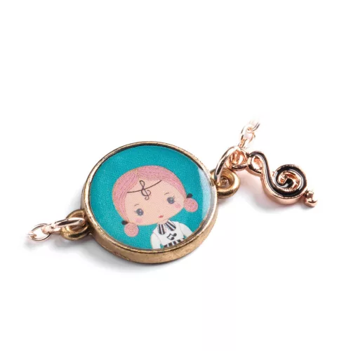 Djeco TINYLY álomvilág - Szidónia karkötő - Sidonie bracelet, 3–5 év, Többszínű