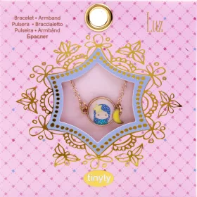 Djeco TINYLY álomvilág - Lujzi karkötő - Luz Bracelet, 3–5 év, Többszínű