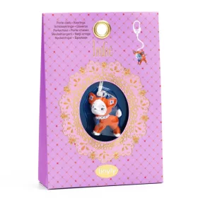 Djeco TINYLY álomvilág - Indi kulcstartó - Indie key ring, 3–5 év, Többszínű