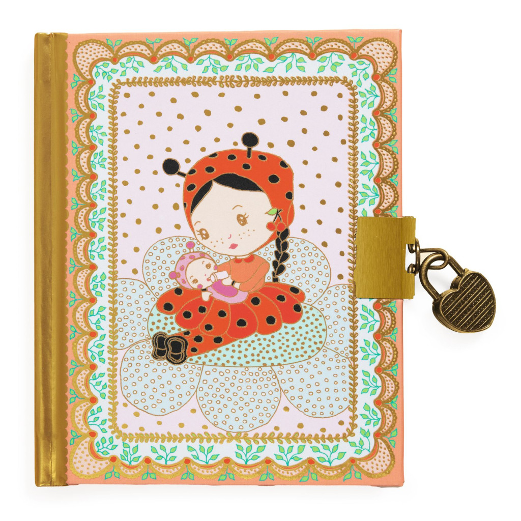 TINYLY álomvilág Titkos napló - Katica - Minico secret notebook – fő nézet