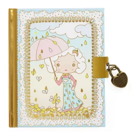 Djeco TINYLY álomvilág Titkos napló - Prudénia - Prunelle secret notebook, 3–5 év, Többszínű