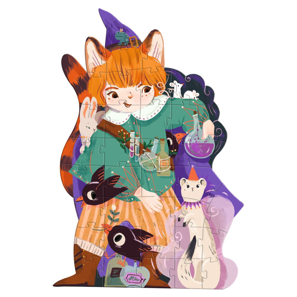 Óriás puzzle - Pio a kis valázsló, 36 db-os - Pio the magician – alternatív kép 3