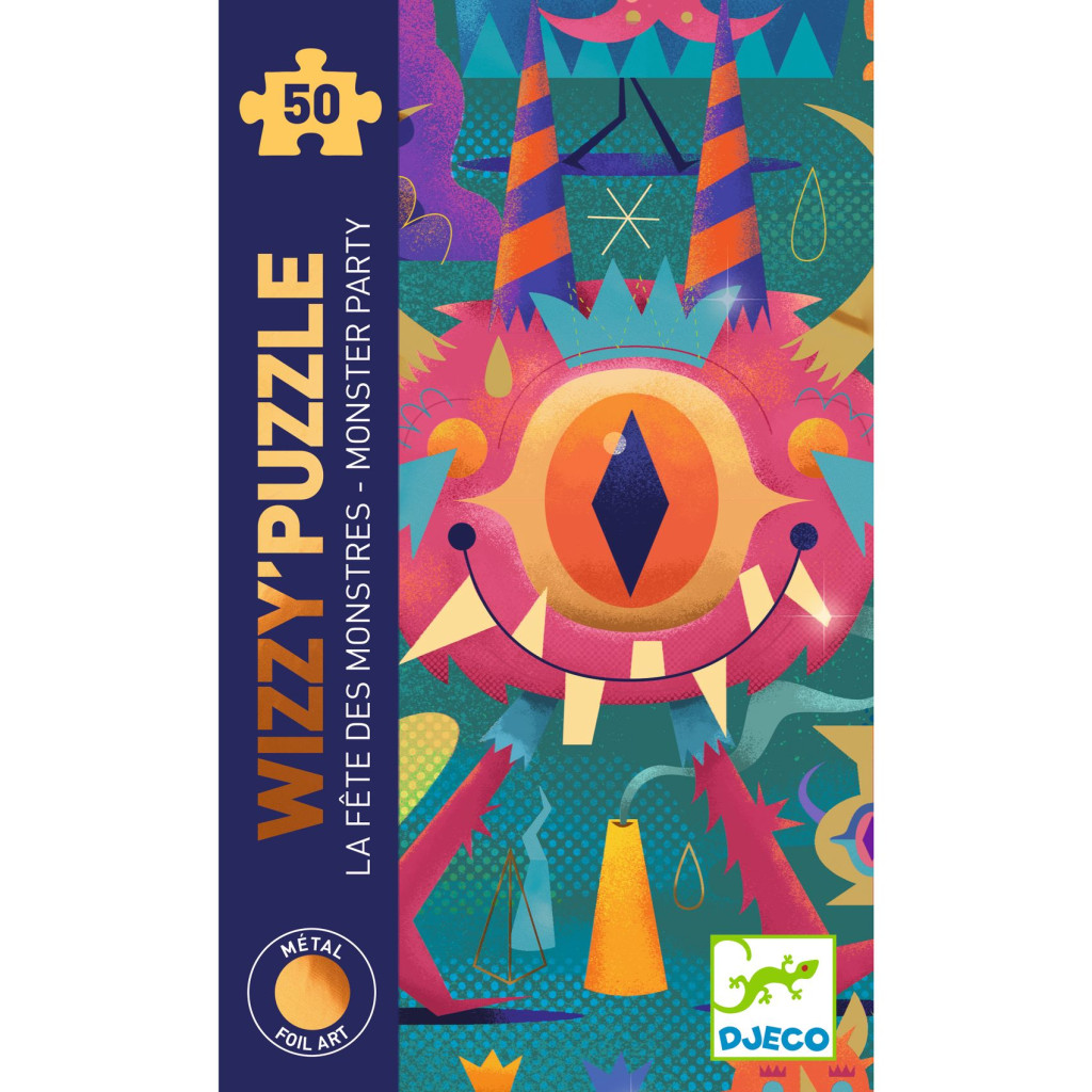 Varázs puzzle - Szörny parti, 50 db-os - Monster party – alternatív kép 3